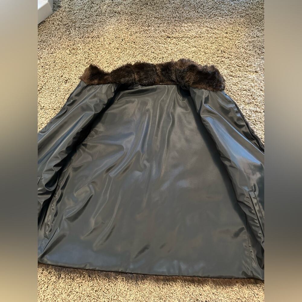Faux Fur Vest in Rich Brown - Picture 5 of 6